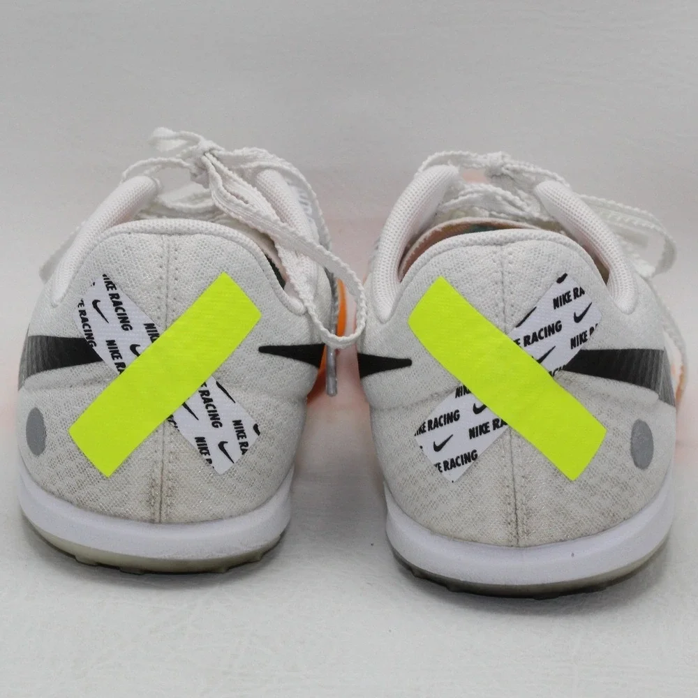 Nike Rival XC‎ Cross Country Racing Spikes White Orange DX7999-100 Mens 9.5